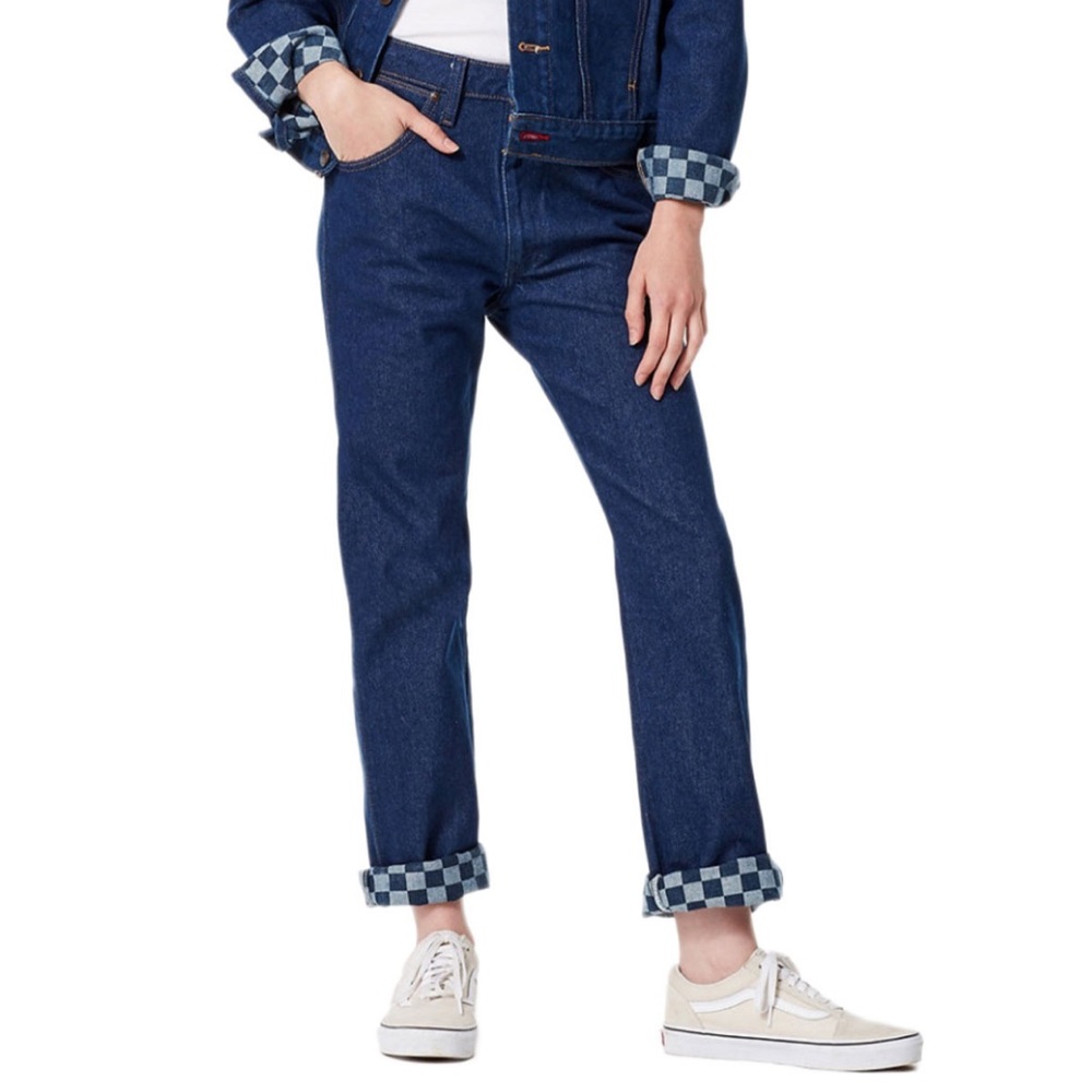 VANS X WRANGLER COWBOY CUT WOMENS JEANS